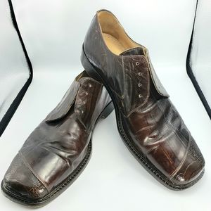 Belvedere Florence 9M Leather reptile oxford